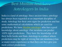 Best Muslim And Love Astrologers In India.pdf