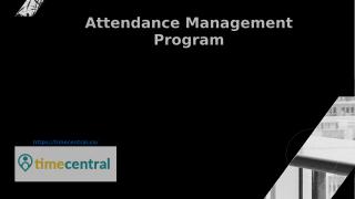 Attendance Management Program.pptx