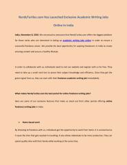 NerdyTurtlez.com Has Launched Exclusive Academic Writing Jobs Online In India (2).pdf