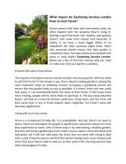 What impact do Gardening Services London have on your house.pdf