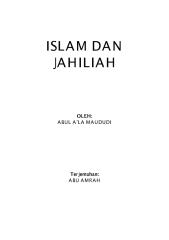 Islam Dan Jahiliah - Abul A'la Al-Maududi...pdf