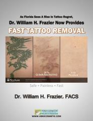 As Florida Sees A Rise In Tattoo Regret Dr William H Frazier Now Provides Fast Tattoo Removal.pdf