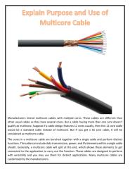 Explain Purpose and Use of Multicore Cable.pdf